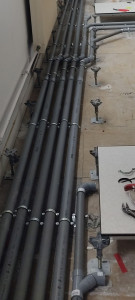 Photo de galerie - Installation réseau d aspiration pour cabinet dentaire 