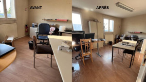 Photo de galerie - Avant/Après nettoyage