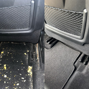 Photo de galerie - Avant/après d’un nettoyage de véhicule 