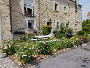 Photo de galerie - Aménagement d'un petit jardin en mode champêtre 