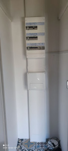 Photo de galerie - Pose et cablage d'un tableau électrique et DTi sur GTL