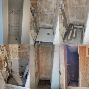 Photo de galerie - Création d'une nouvelle douche