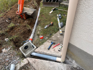 Photo de galerie - Création réseau pluviales 