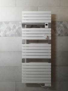 Photo de galerie - Installation d'un radiateur sèche serviettes