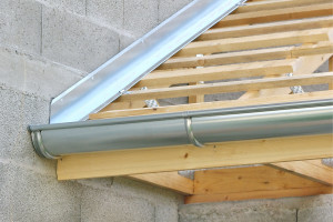 Photo de galerie - Changement de Gouttière et solin d’étanchéité