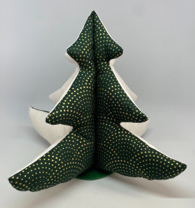 Photo de galerie - Décoration de Noël - Sapin à poser sur une étagère, un meuble, une table...