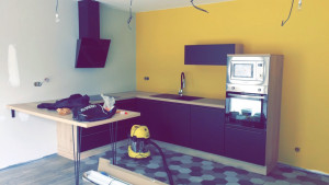 Photo de galerie - Pose de cuisine et peinture 2018