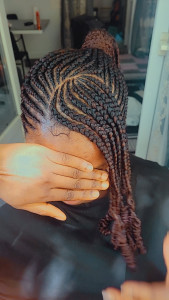 Photo de galerie - Tresses coiffure par moi 