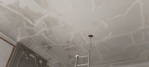Photo de galerie - Réparation de plafond.