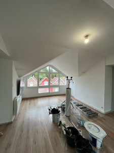 Photo de galerie - Pose de placo et Isolation + peinture