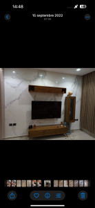 Photo de galerie - Stucco venetian effet marbre