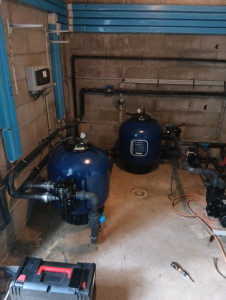 Photo de galerie - Remplacement filtres et pompes 