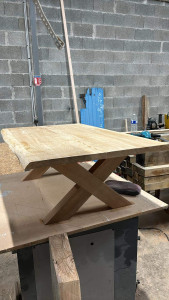Photo de galerie - Fabrication table basse sur commande 