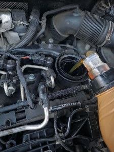 Photo de galerie - Vidange volkswagen 