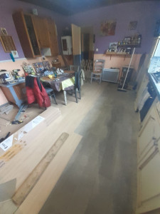 Photo de galerie - Pose de parquet - Revêtement de sol
