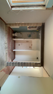 Photo de galerie - Mur porteur. Xavier. fini. poser heb160. 