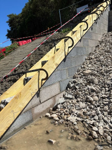 Photo de galerie - Coffrage d’un escalier 