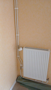 Photo de galerie - Installation de réseau de chauffage(passage de tuyaux et pose de radiateur)