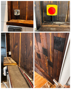 Photo de galerie - Pose d’une bobine mx + bouton d’arrêt d’urgence