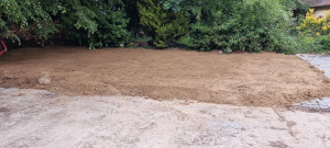 Photo de galerie - Mise place terre végétal seconde partie 
