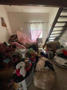 Photo de galerie - Photo d’avant le ménage et rénovation de la chambre d’enfants