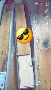Photo de galerie - Pose parquet maison neuve 