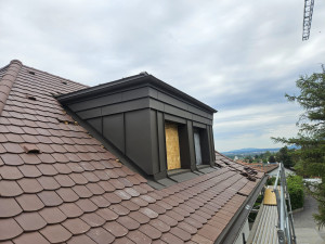 Photo de galerie - Lucarne en aluminium prefa
