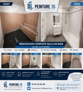 Photo de galerie - Rénovation d'une salle de bain 