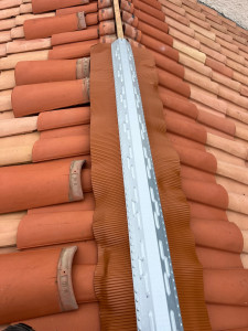 Photo de galerie - Création d’un faîtage ventilé