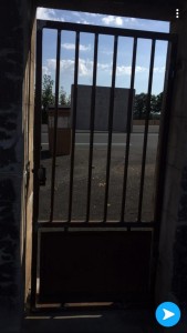 Photo de galerie - Réparation et modification, portail du cimetière de commentry que j’ai rectifié suite à des fortement, et modification apporter suite à sa sortie de mur