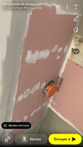 Photo de galerie - Pose de placo 