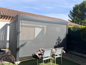 Photo de galerie - Pose pergola 