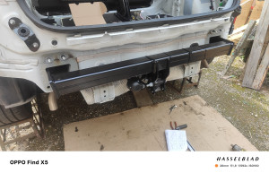 Photo de galerie - Pose attelage avec branchement 