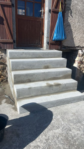 Photo de galerie - Finition et résultat escaliers 