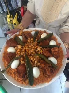 Photo de galerie - Plat de couscous tunisien pour un mariage pour 60 personnes