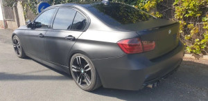 Photo de galerie - Bmw Covering noir satin