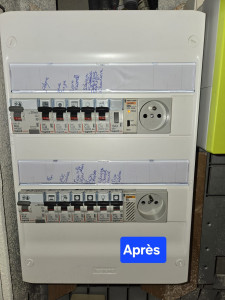 Photo de galerie - Remise aux normes de tableau électrique 