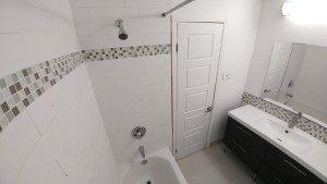 Photo de galerie - Rénovation entière d'une salle de bain.