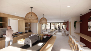 Photo de galerie - Réaménagement espaces communs hotel, décoration et architecture d'intérieur