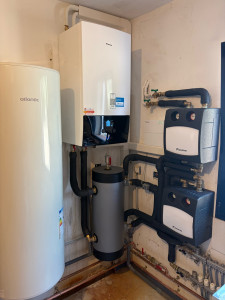 Photo de galerie - Pompe à chaleur air/eau daikin 