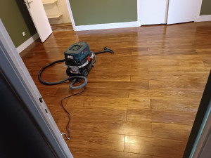 Photo de galerie - Vitrification parquet