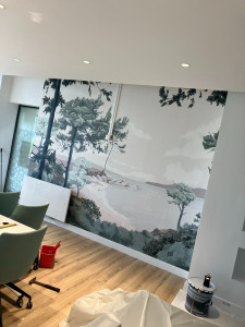 Photo de galerie - Peinture - Tapisserie