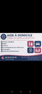 Photo de galerie - Aide a domicile depuis 10 ans je me tiens à votre entière disposition. 