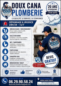 Photo de galerie - Doux cana plomberie 06 29 90 58 24