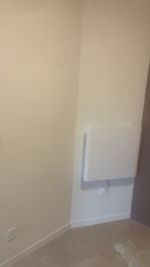 Photo de galerie - Tirage alimentation + pose radiateur électrique 