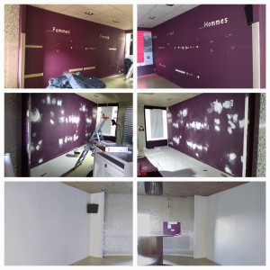 Photo de galerie - Rénovation d'une bijouterie a taden 