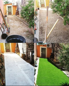 Photo de galerie - Gazon synthétique 