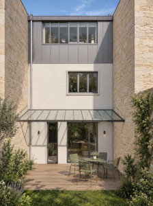 Photo de galerie - Dossier de déclaration préalable  pour une sur-élévation à Bordeaux