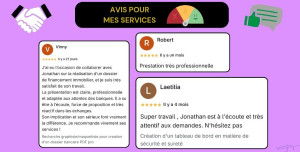 Photo de galerie - ✓ Création Canva (Dossiers Présentations Pros)
✓ Création fichiers automatisés et Tableaux de Bords (Excel)
✓ Création Sites Webs tous types