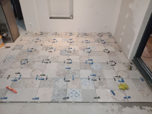 Photo de galerie - Carrelage en pose droite 
